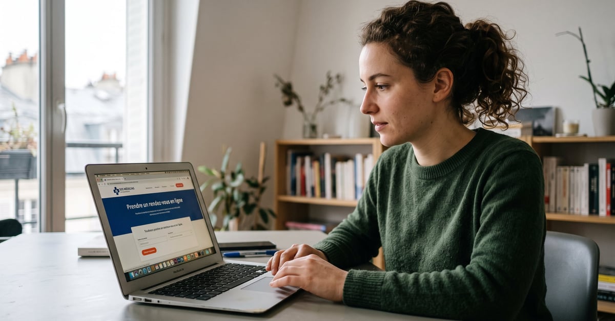 SOS Médecins : prendre rendez-vous en ligne sans galère