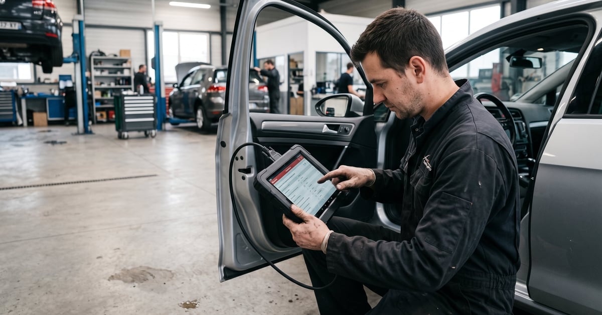 Valise diagnostic auto multimarque professionnelle : laquelle choisir ?
