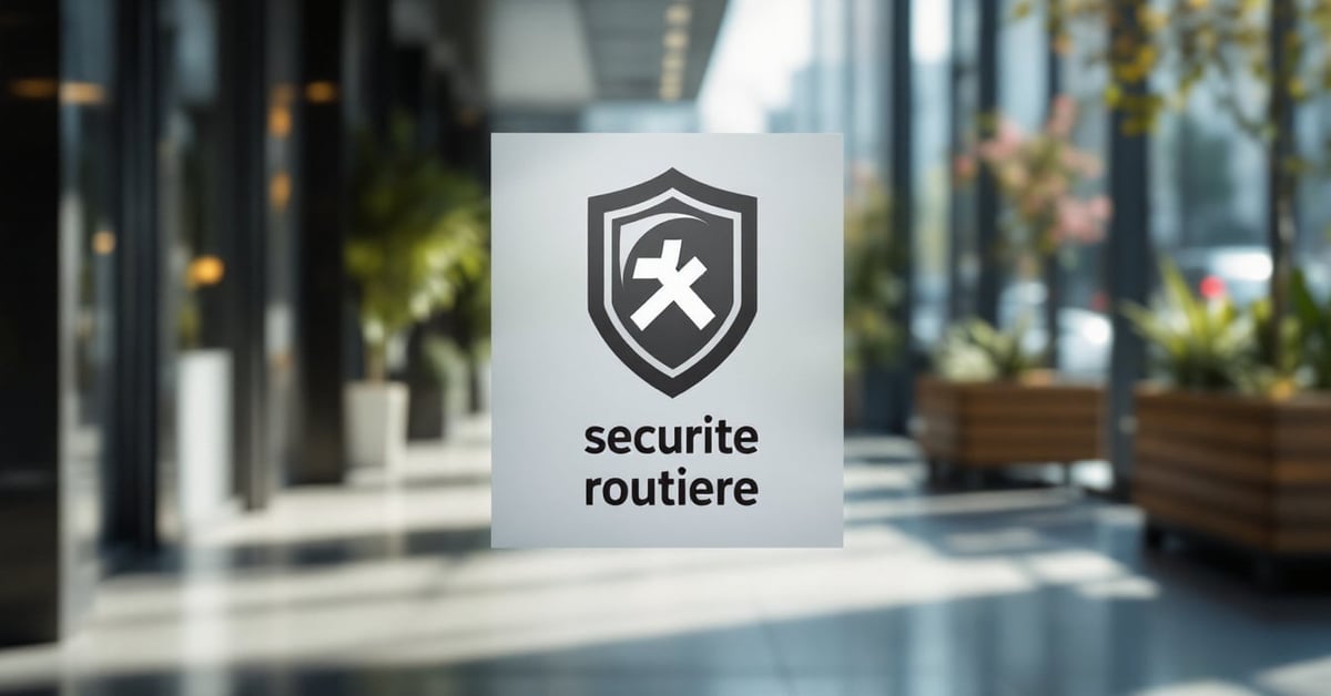 Comprendre le logo de la Sécurité Routière française