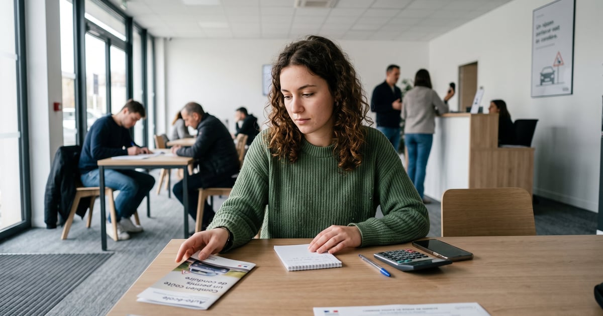 Combien coûte un permis de conduire en France ?