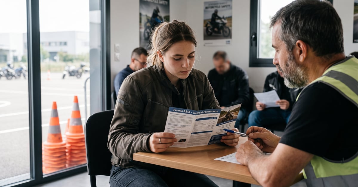 Permis moto : combien ça coûte vraiment en 2024 ?